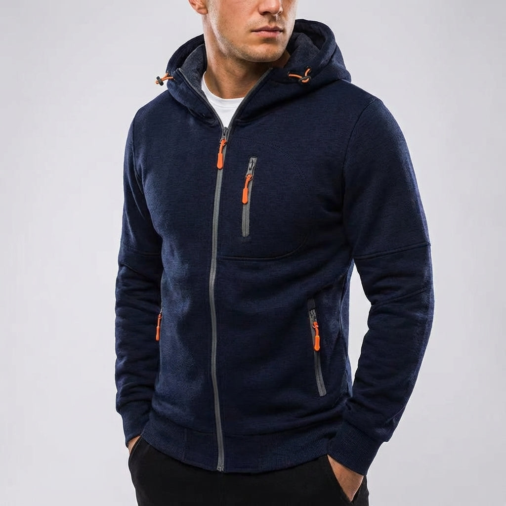 Gefütterte Freizeitjacke Aus Fleece - Logan