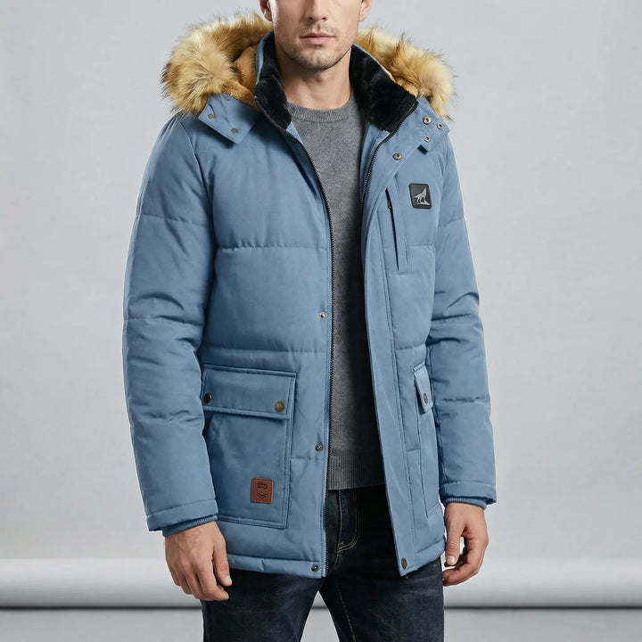 Gefütterter Herren-Winterparka - Thorben