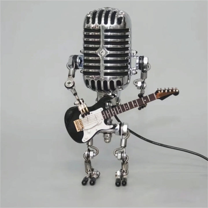 Guitar Themed Table Lamp -  StrumBot