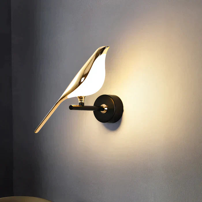 Luminária de parede moderna para pássaros - AviaryGlow