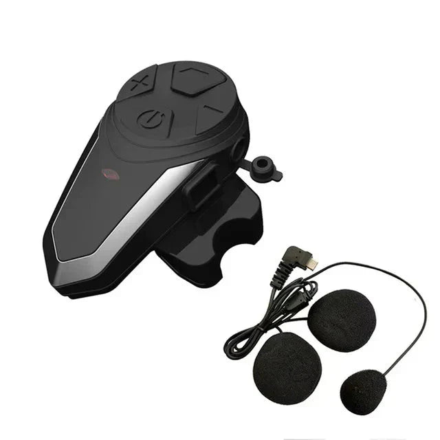 Motorcycle Helmet Bluetooth Intercom with FM & 1000m Range – RoadLink S3