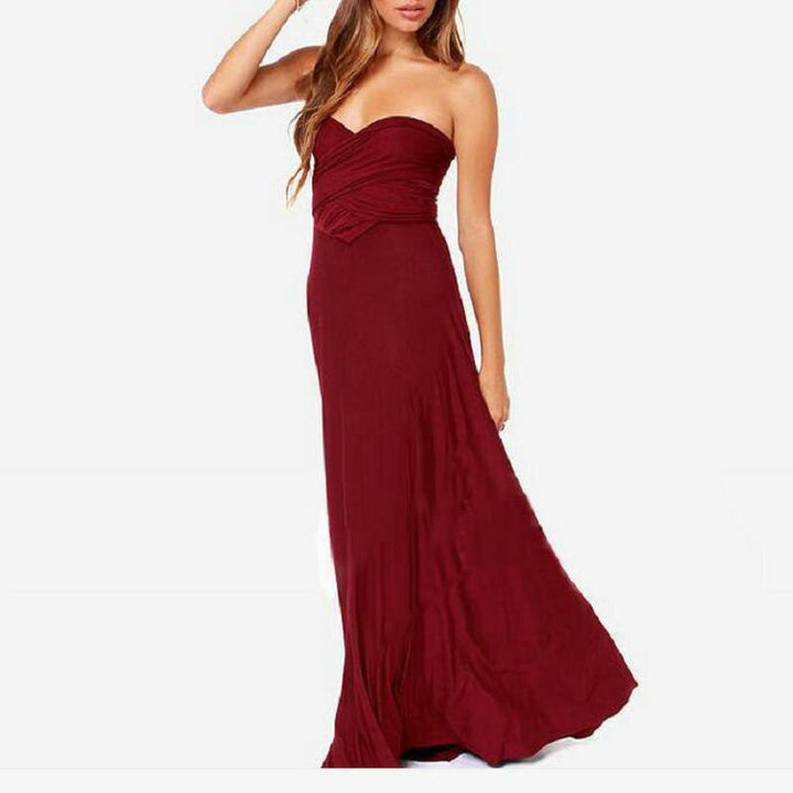 Vestido longo com diferentes estilos para diferentes looks - Eva