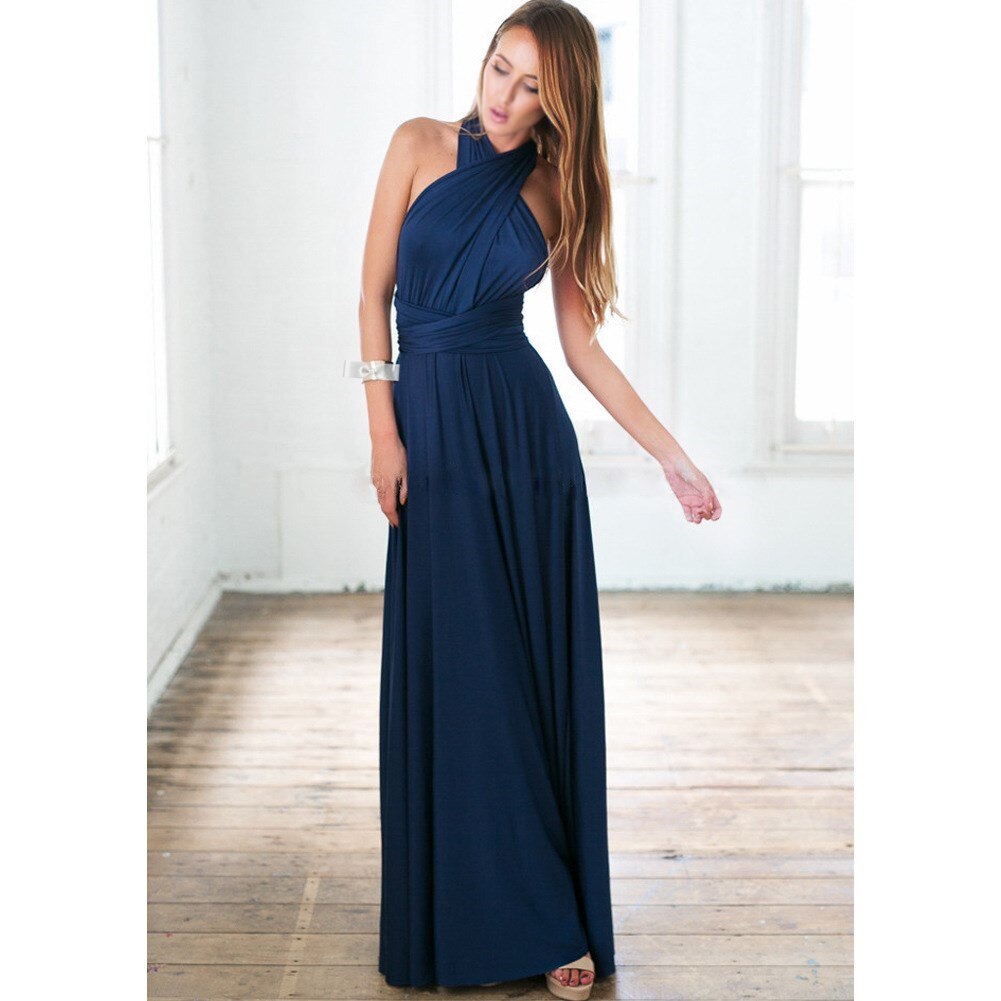 Vestido longo com diferentes estilos para diferentes looks - Eva