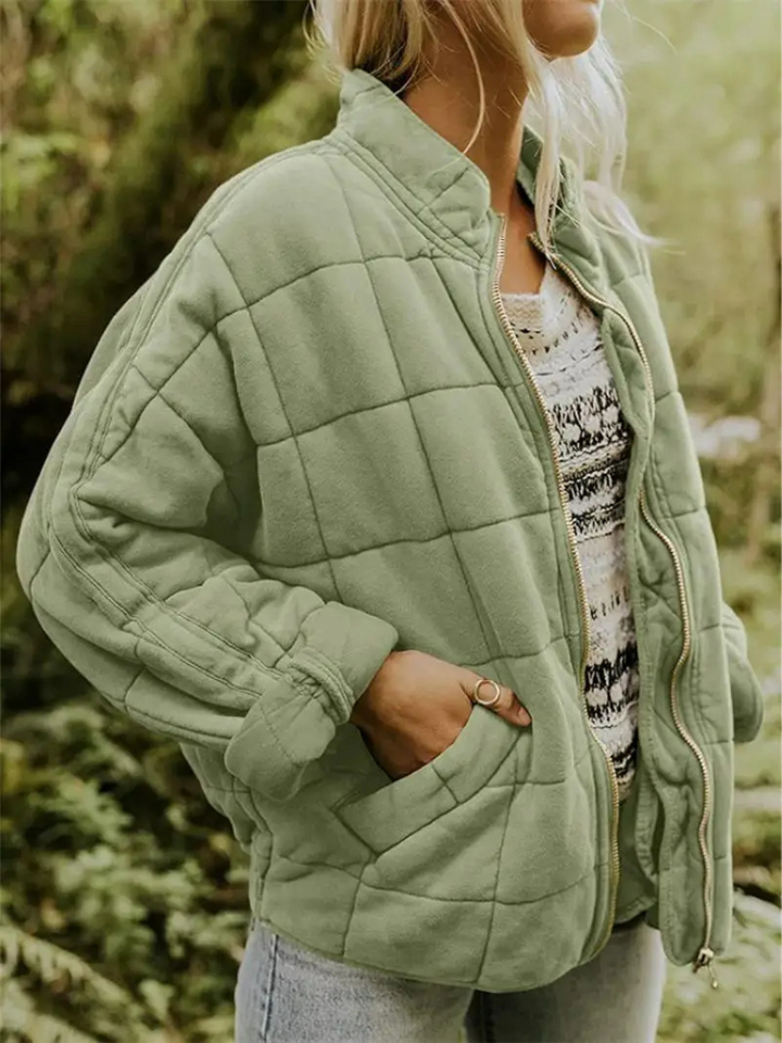 Jaqueta de transição oversized forrada - Eliza