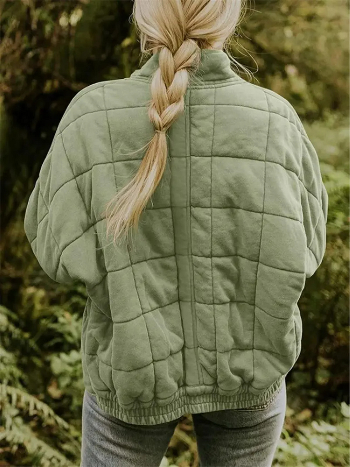 Jaqueta de transição oversized forrada - Eliza
