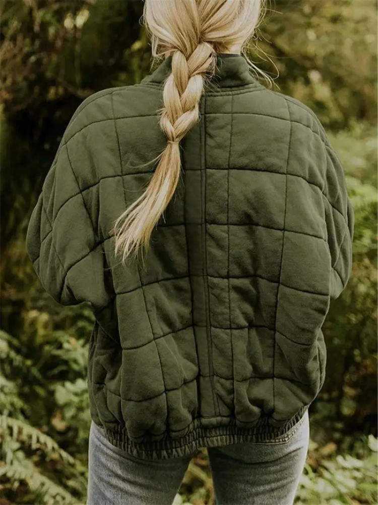 Jaqueta de transição oversized forrada - Eliza