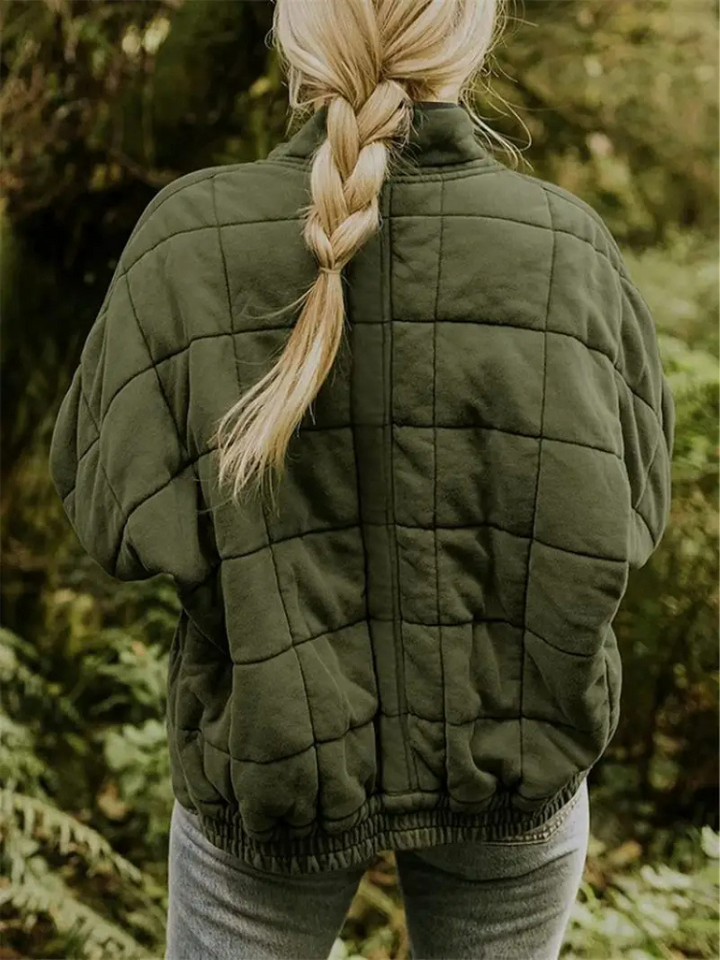 Jaqueta de transição oversized forrada - Eliza