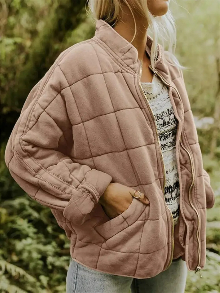 Jaqueta de transição oversized forrada - Eliza