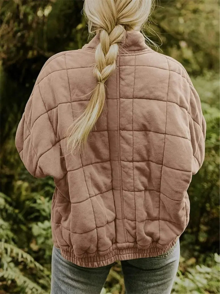 Jaqueta de transição oversized forrada - Eliza