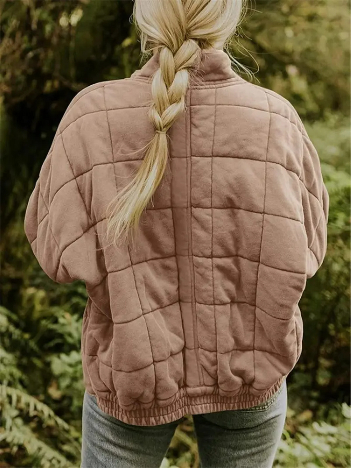 Jaqueta de transição oversized forrada - Eliza