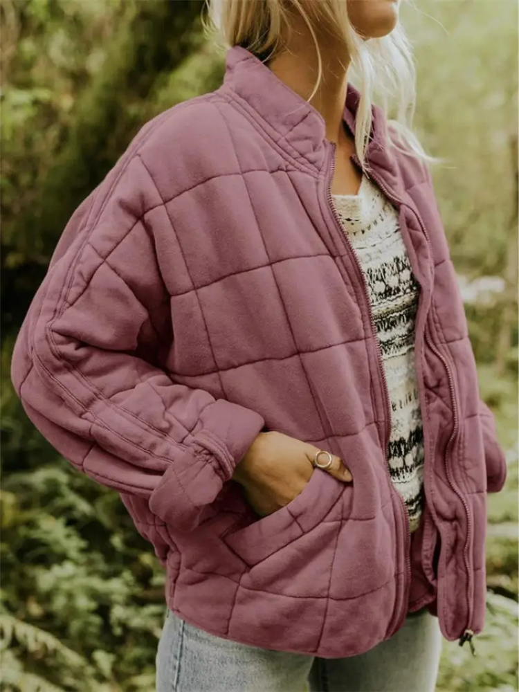 Jaqueta de transição oversized forrada - Eliza