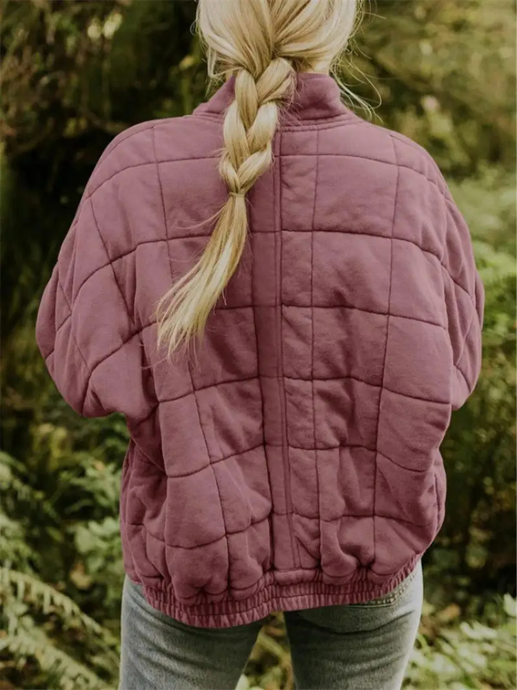 Jaqueta de transição oversized forrada - Eliza