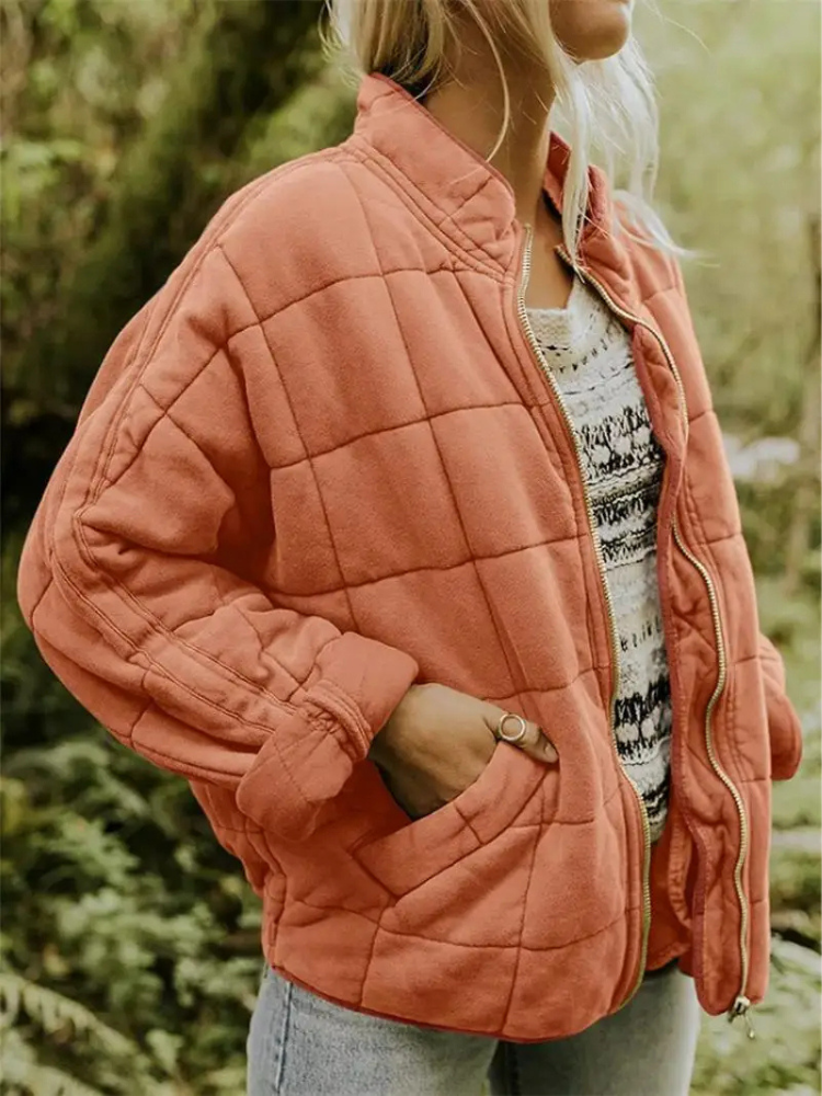 Jaqueta de transição oversized forrada - Eliza