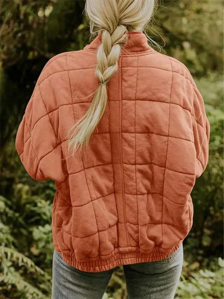 Jaqueta de transição oversized forrada - Eliza