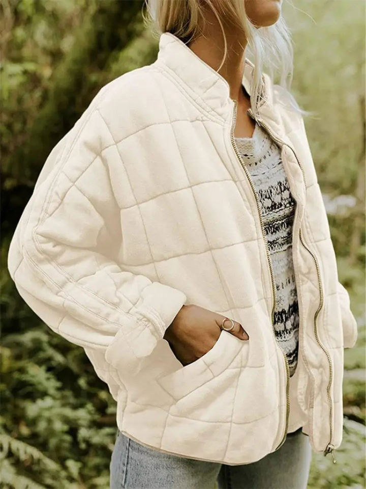 Jaqueta de transição oversized forrada - Eliza
