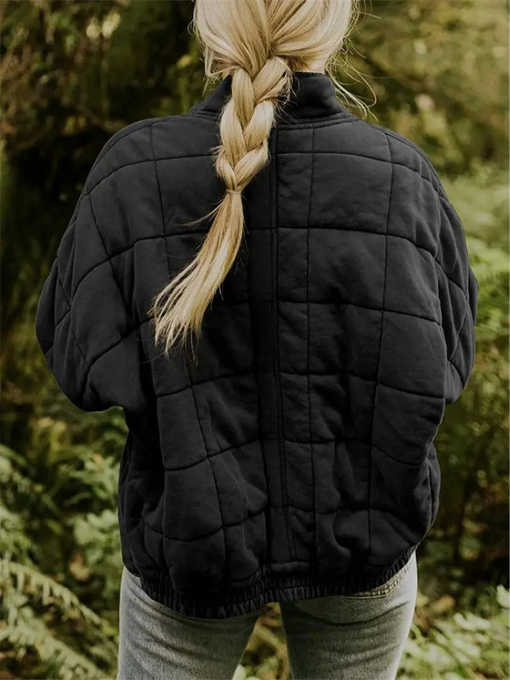 Jaqueta de transição oversized forrada - Eliza