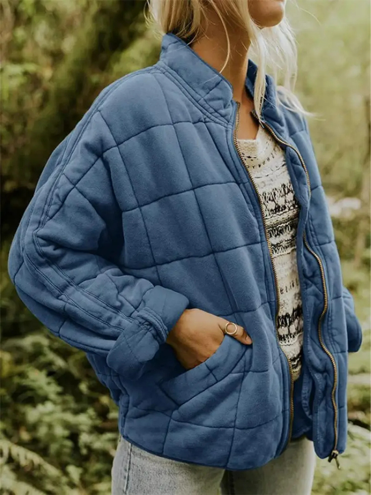 Jaqueta de transição oversized forrada - Eliza