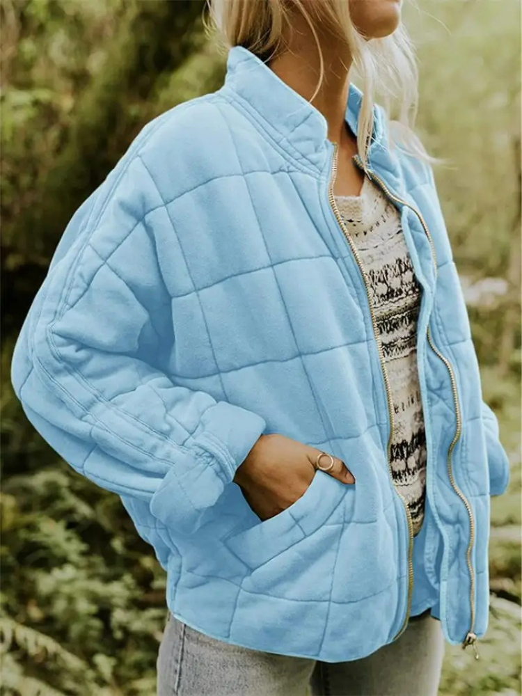 Jaqueta de transição oversized forrada - Eliza