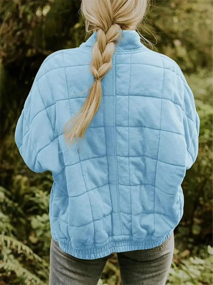 Jaqueta de transição oversized forrada - Eliza