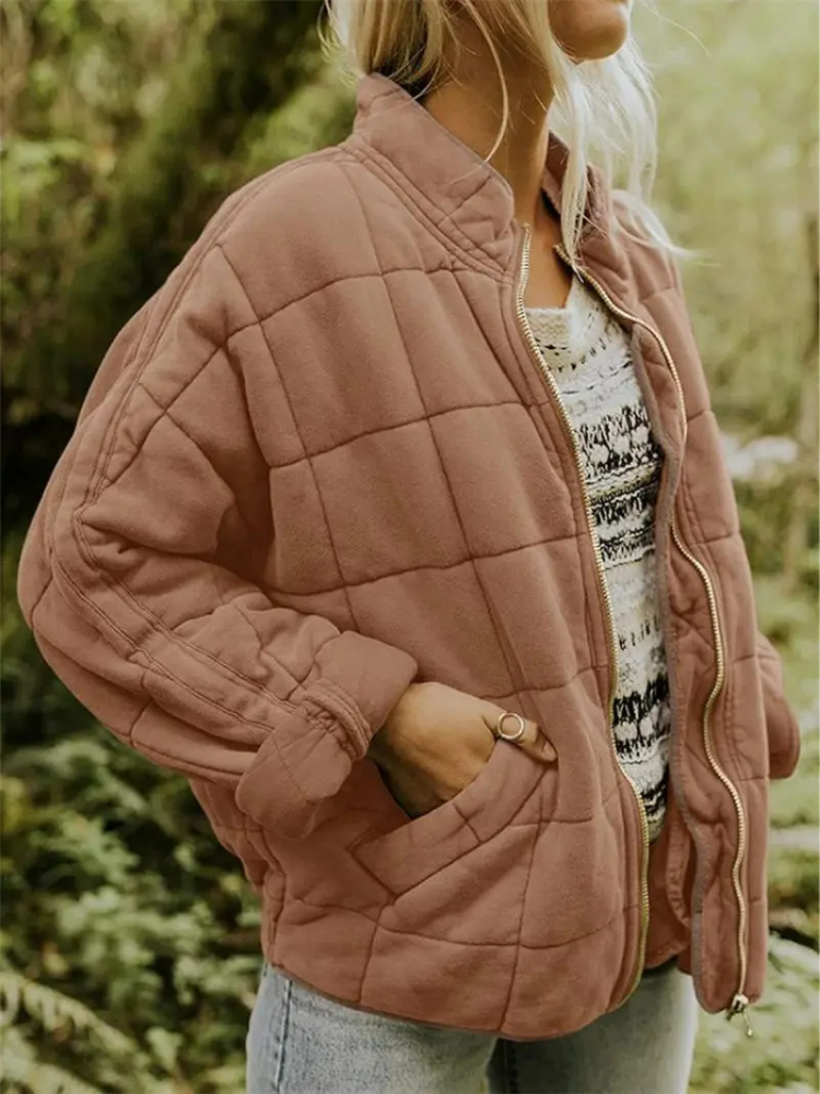 Jaqueta de transição oversized forrada - Eliza