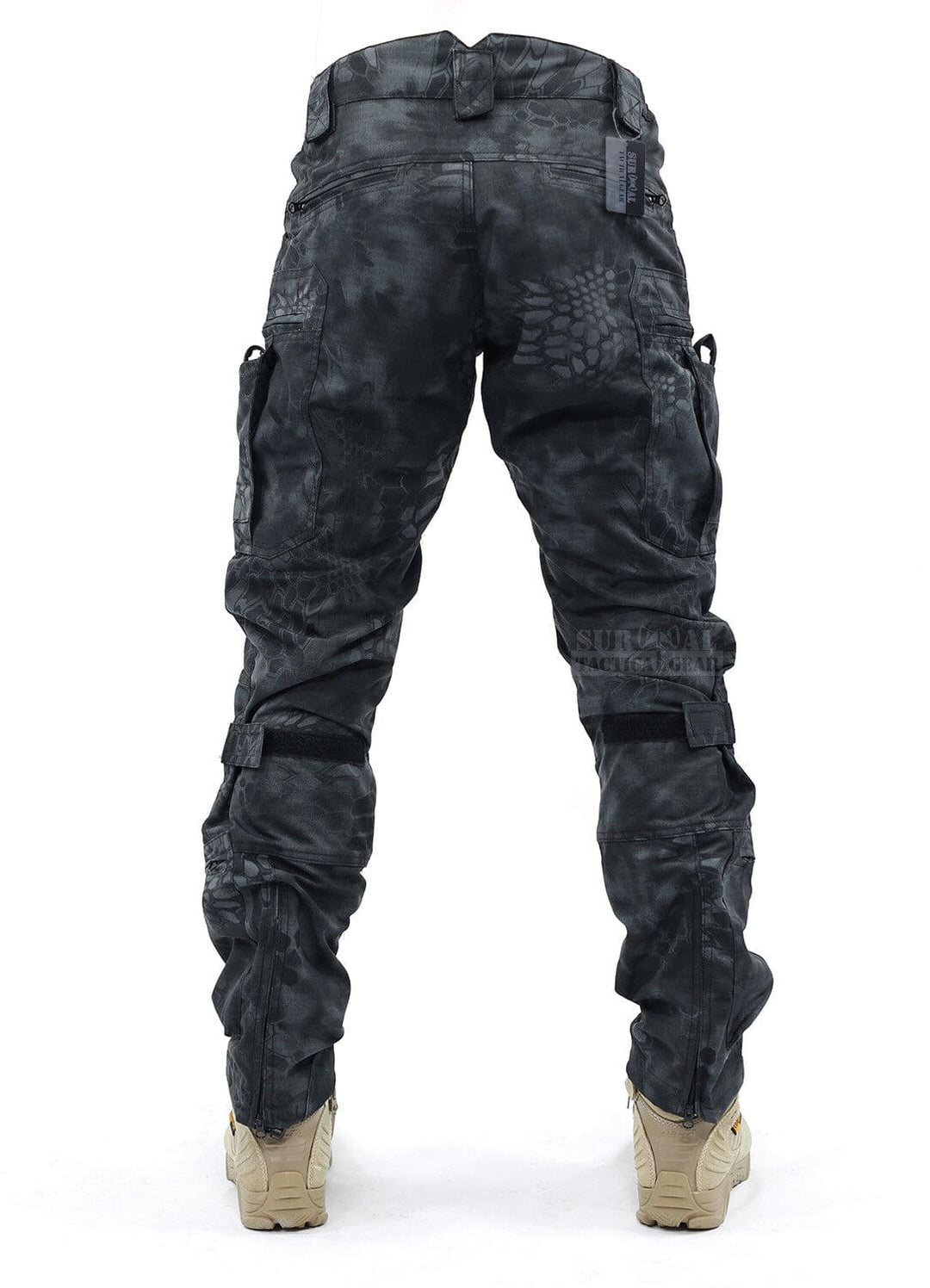 Men's Cargo Trousers with Knee Protection – Tobias