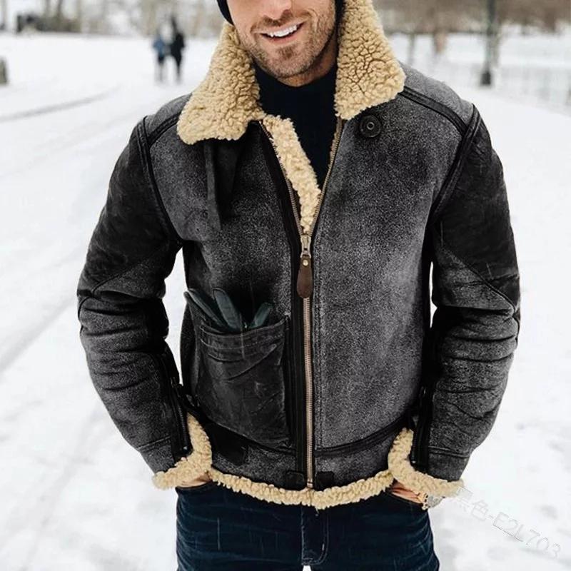 Herren-Jacke Im Lammfell-Stil - Thies