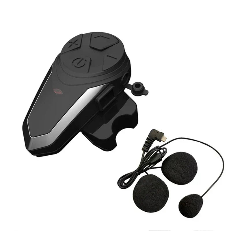Motorcycle Helmet Bluetooth Intercom with FM & 1000m Range – RoadLink S3