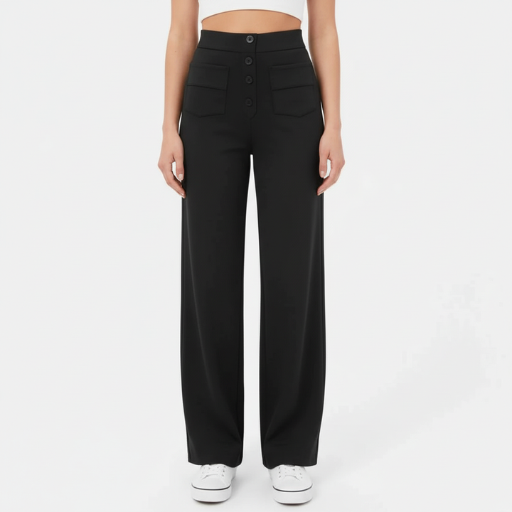 Hoch Geschnittene Hose - Selina