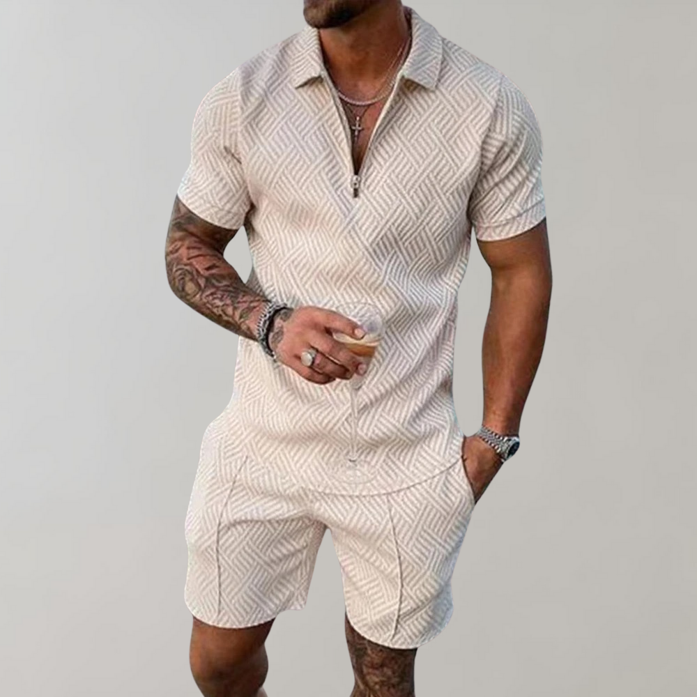 Conjunto de verão moderno para homens - Aaron