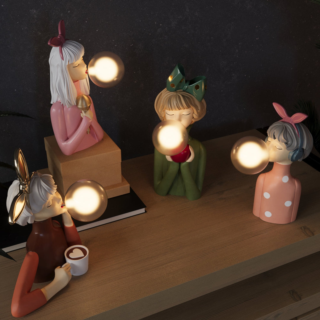 Luminária de mesa luxuosa para interior estiloso - EleganceCraft