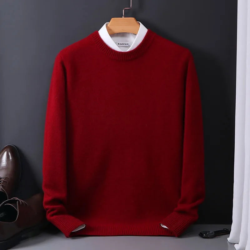Pulôver de cashmere luxuoso para homens - Oliver