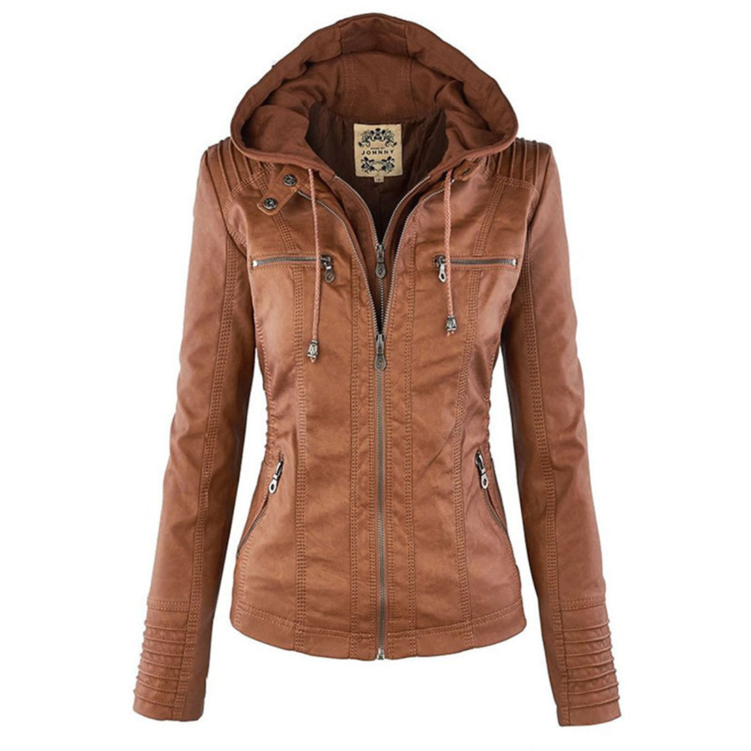 Jaqueta de couro da moda - Zara