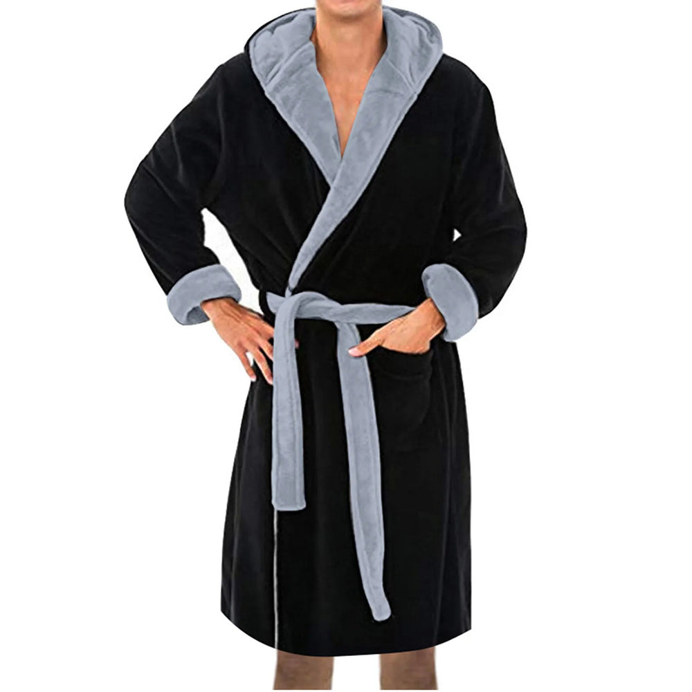 Kimono-Style Belted Bath Robe - Mario