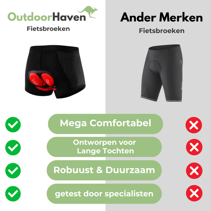 Calças de bicicleta unissex - ComfortGel