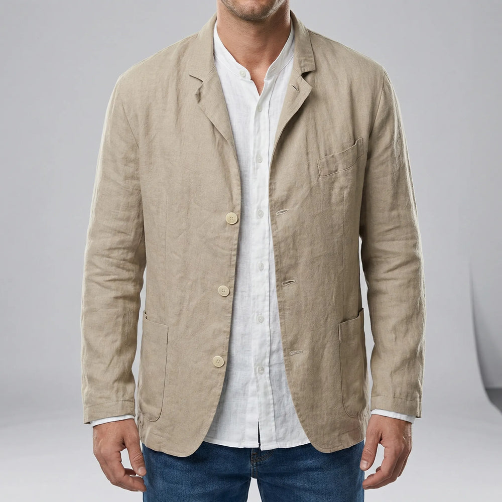 Leichte Jacke Mit Knopfleiste - Henrick