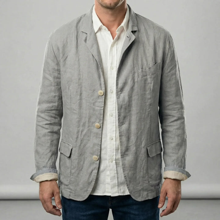 Leichte Jacke Mit Knopfleiste - Henrick