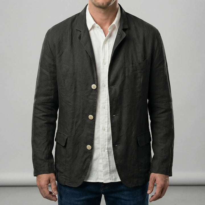 Leichte Jacke Mit Knopfleiste - Henrick