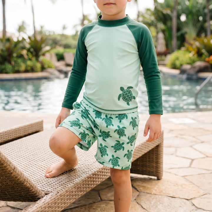 Long Sleeve Swimwear Set - Shellox