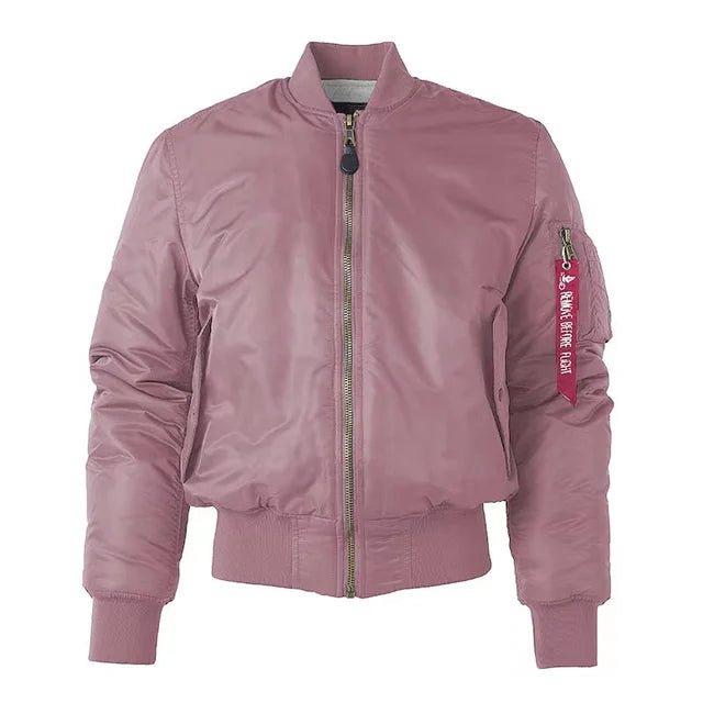 Jaqueta bomber unissex premium com zíper - Alex