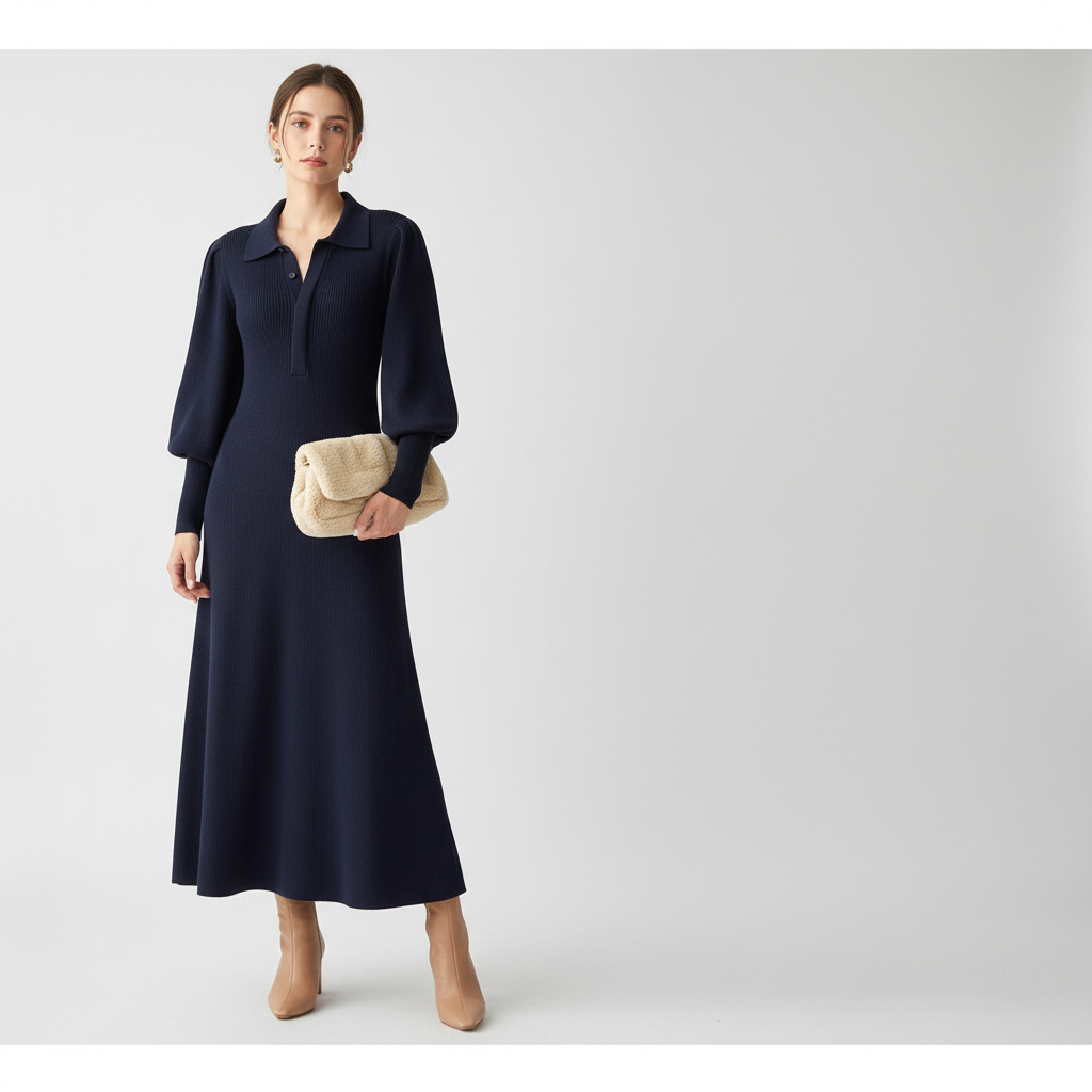 Midi-Kleid -  Ines