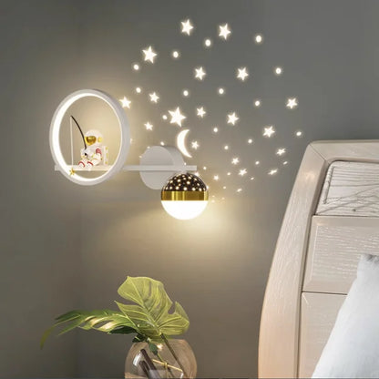 Luminária de parede moderna para quarto de criança - TinyGlow