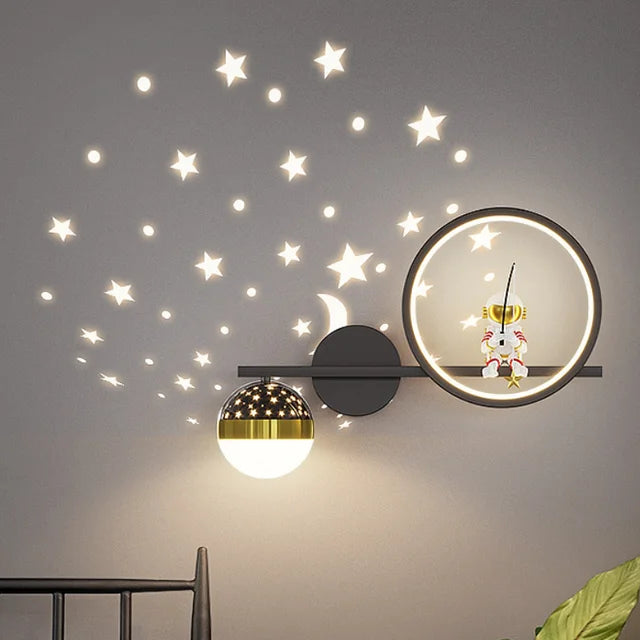 Luminária de parede moderna para quarto de criança - TinyGlow