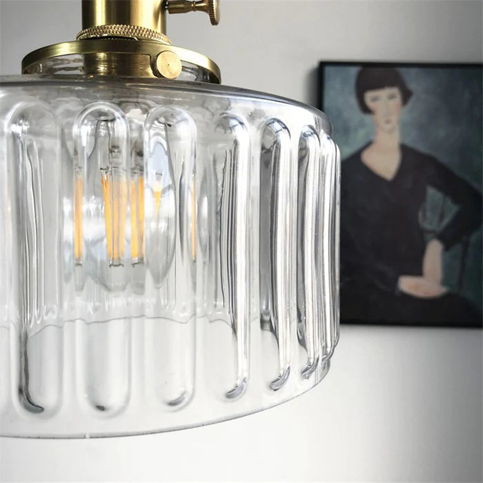 Lustre de Cristal Vintage - Celeste