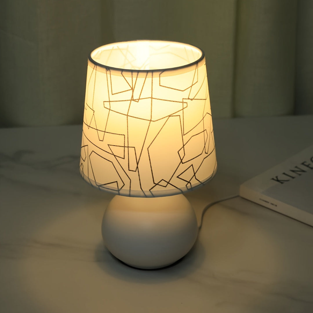 Modern Geometric Table Lamp -  Geomara
