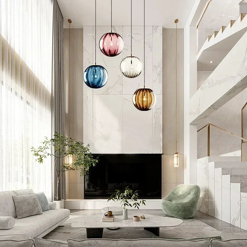 Luminária de pendentivo LED moderna - LumiWave