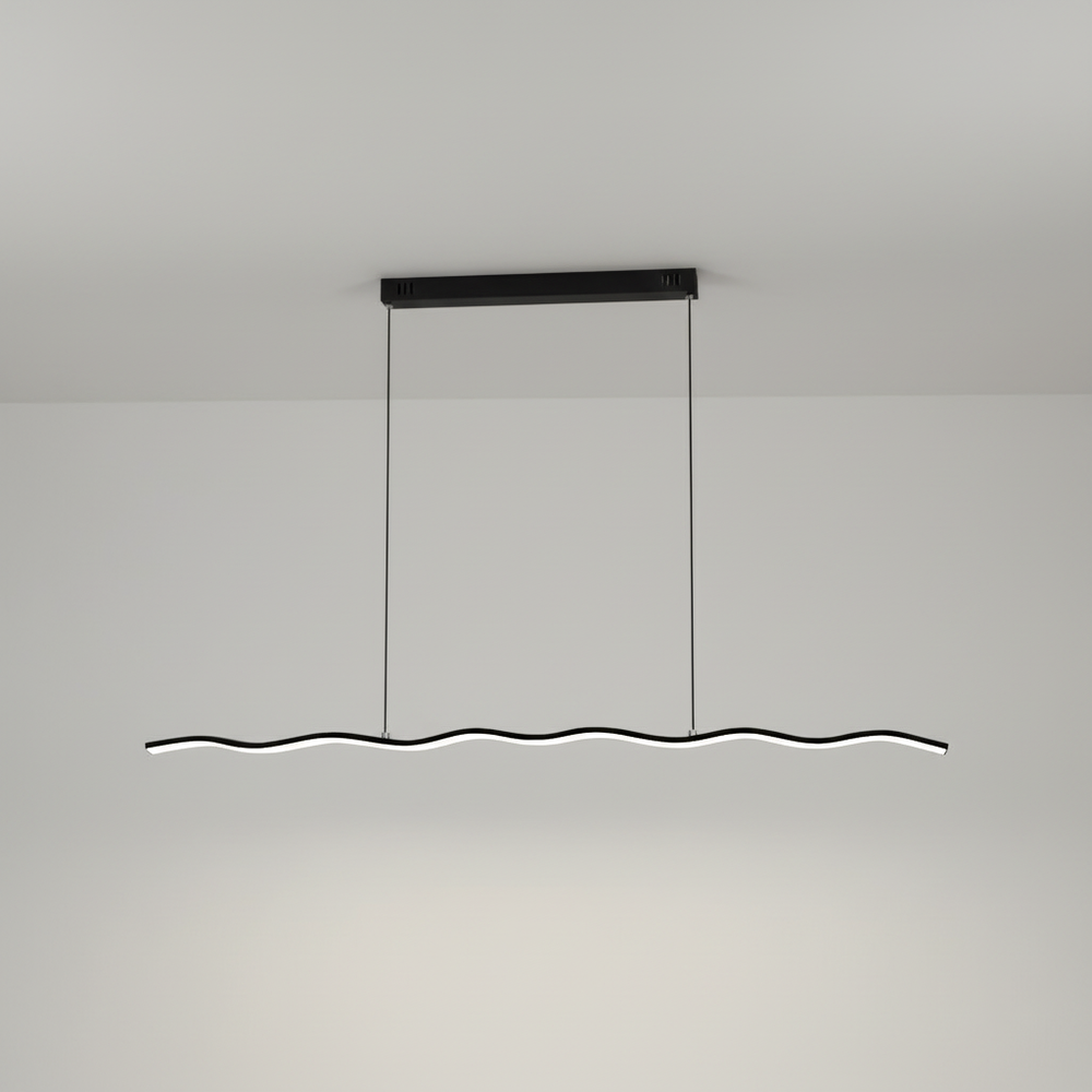 Moderne Wellenpendelleuchte - Waveray