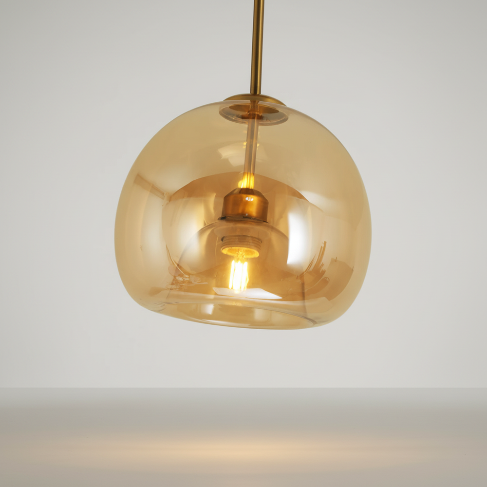Moderne Gold Schwarze Designleuchte - Aurelight