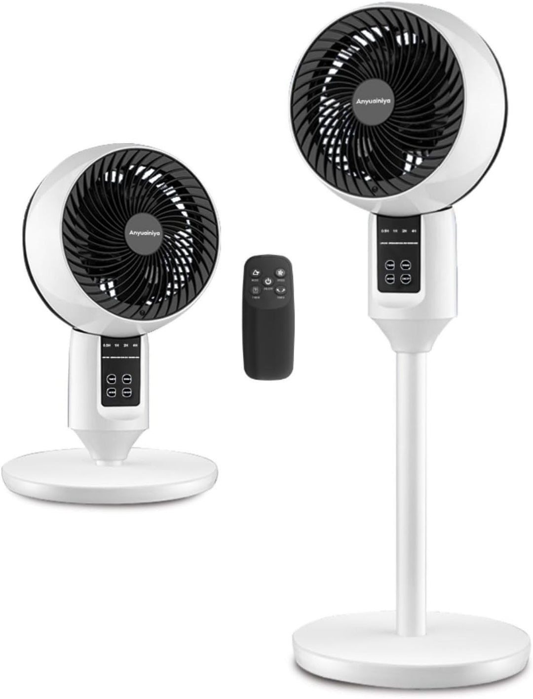 Multidirektionaler Oszillierender Raumventilator Mit Fernbedienung - Ventorix
