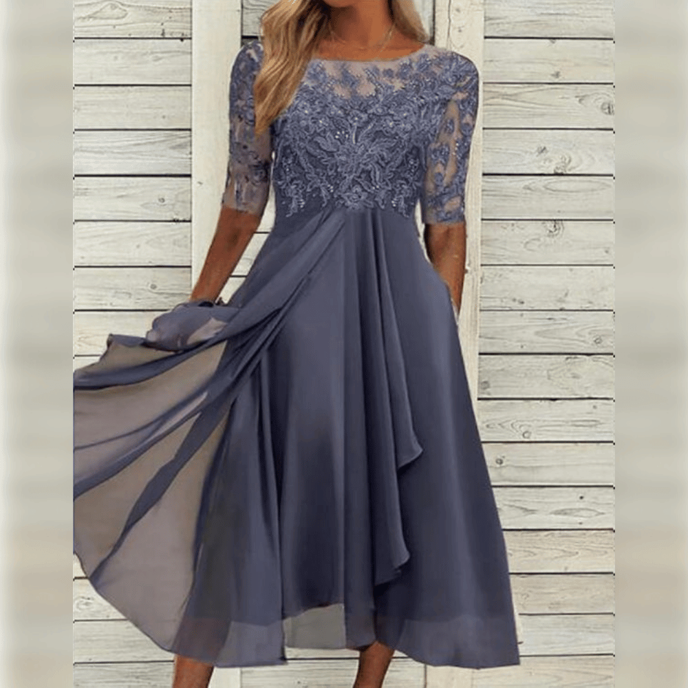 Vestido midi para todas as ocasiões - Elena