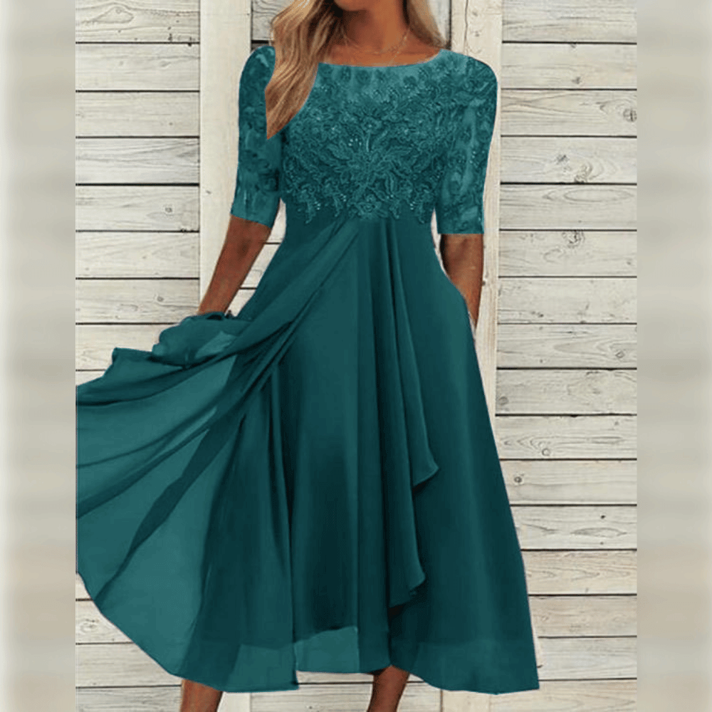 Vestido midi para todas as ocasiões - Elena